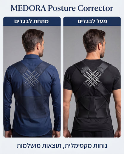 StraightBack™ - רצועת יציבה רפואית מתקדמת